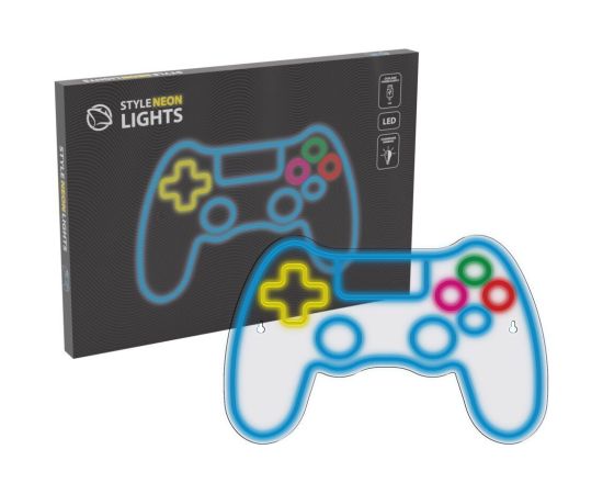 Manta SNL63MT Style Neon Lights Gamepad LED gaismas lenta