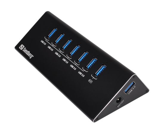 Sandberg 133-82 USB 3.0 Hub 6+1 Ports