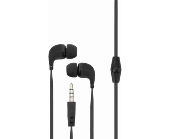 Sbox Stereo Earphones With Microphone EP-038B Black austiņas ar vadu