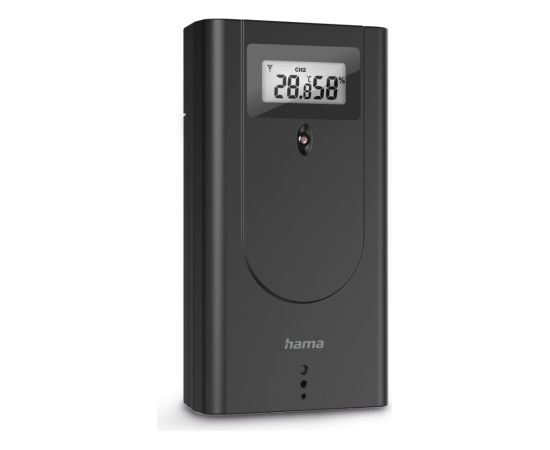 Hama 00186417 Weather Station Black Line black Meteoroloģiskā stacija