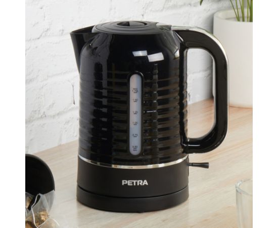 Petra PT5572BLKVDE Oscuro 3KW kettle Tējkanna