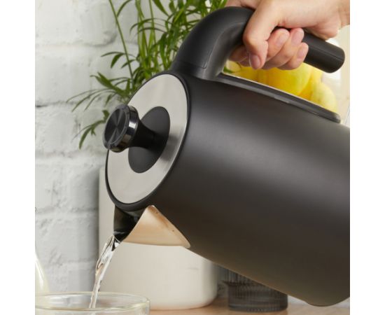 Petra PT5632MBLKVDE 3KW Kettle matte black Tējkanna