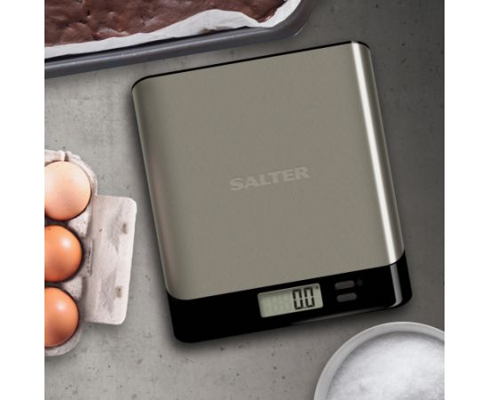 Salter 1052A SSBKDR Arc Pro Stainless Steel Digital Kitchen Scale Virtuves svari