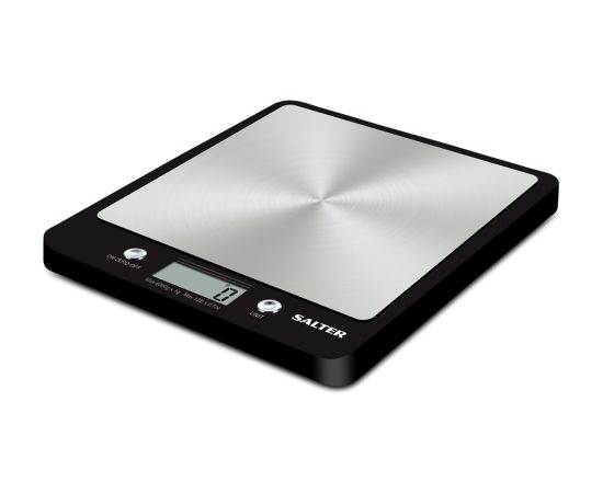 Salter 1241A BKDRCEU16 Evo Electronic Kitchen Scale Black Virtuves svari