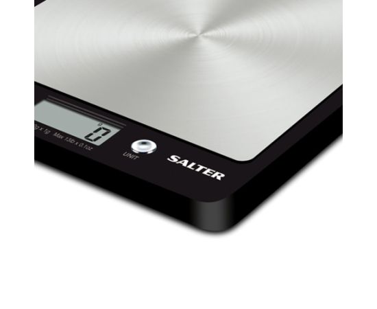 Salter 1241A BKDRCEU16 Evo Electronic Kitchen Scale Black Virtuves svari