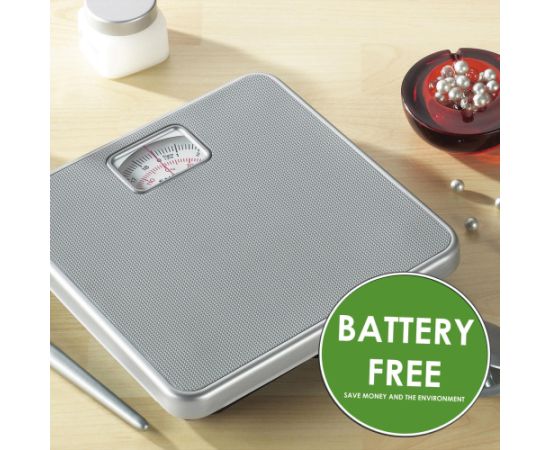 Salter 433 SVDR Mechanical Bathroom Scale Silver Ķermeņa svari