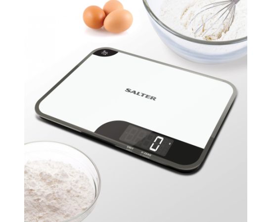 Salter 1064 WHDREU16 Mini-Max 5kg Digital Kitchen Scale - White Virtuves svari