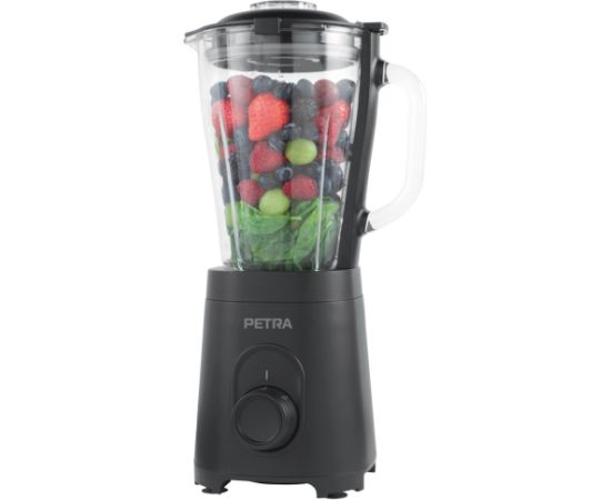 Petra PT5531MBLKVDE Glass Jug blender black Blenderis