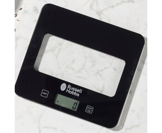 Russell Hobbs RH015711AR Square digital scale 5kg black Virtuves svari