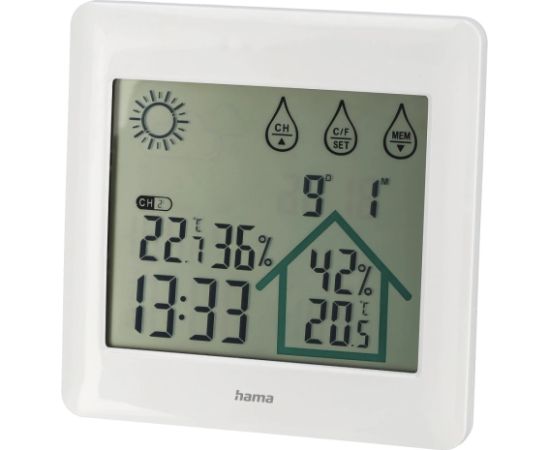 Hama 00186412 Weather Station Meteoroloģiskā stacija