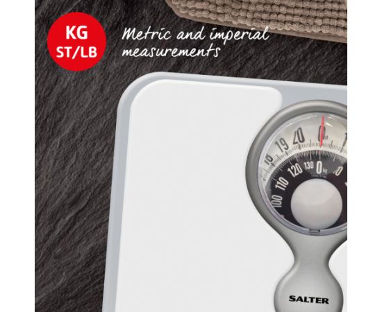 Salter 484 WHDREU16 Magnifying Mechanical Bathroom Scale Ķermeņa svari