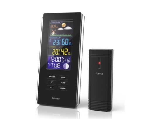 Hama 00186312 Weather station Color Edge Meteoroloģiskā stacija