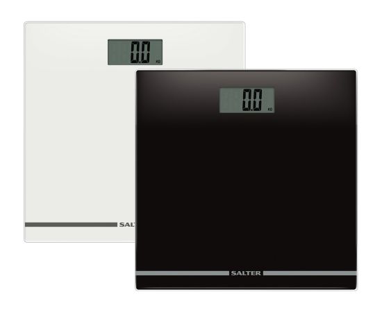 Salter 9205 BK3RCEU16 Large Display Glass Electric Scale Black Ķermeņa svari