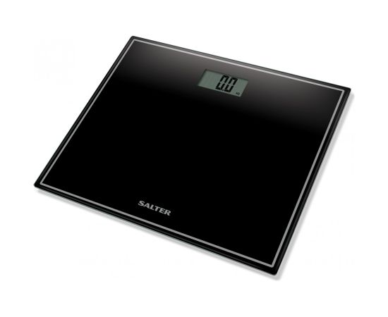 Salter 9207 BK3R Compact Glass Electronic Bathroom Scale - Black Ķermeņa svari