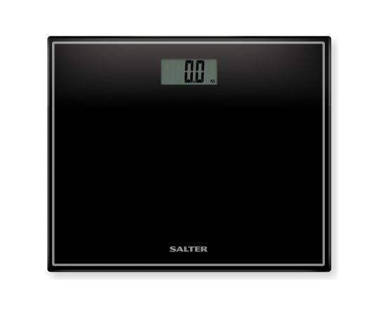 Salter 9207 BK3R Compact Glass Electronic Bathroom Scale - Black Ķermeņa svari