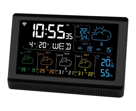 Manta MTO200B Windy Smart Black Meteoroloģiskā stacija