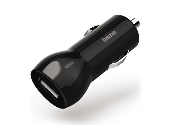 Hama 00183259 Car Charger 2.4A, Black