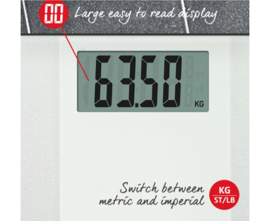 Salter 9009 WH3REU16 Ultimate Accuracy Electronic Bathroom Scales white Ķermeņa svari