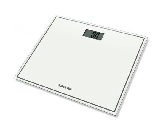 Salter 9207 WH3R Compact Glass Electronic Bathroom Scale - White Ķermeņa svari