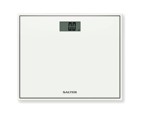 Salter 9207 WH3R Compact Glass Electronic Bathroom Scale - White Ķermeņa svari