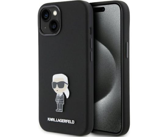 Karl Lagerfeld KLHCP15MSMHKNPK Aizmugurējais Apvalks Priekš Apple iPhone 15 Plus / 14 Plus