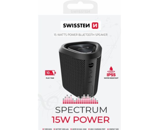 Swissten Spectrum Bluetooth Skaļrunis 15W