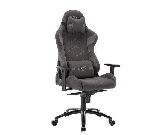 Gaming Seat El33t V4 Soft Canvas, dark grey