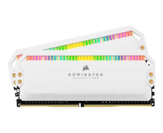 Corsair DDR5 - 32GB - 5200 - CL - 40 - Dual-Kit - Dominator Platinum RGB, white