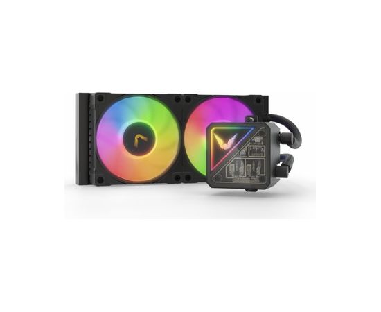 Valkyrie V240 Lite Processor All-in-one liquid cooler Black