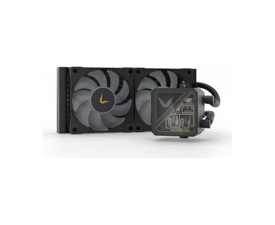 Valkyrie V240 Lite Processor All-in-one liquid cooler Black