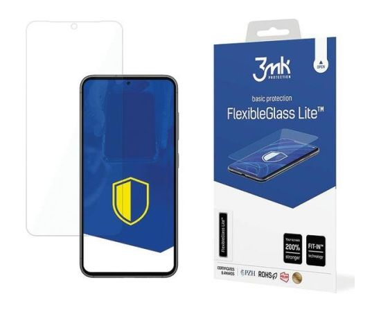 3MK FlexibleGlass Lite Aizsargstikls Priekš Samsung Galaxy S24 +