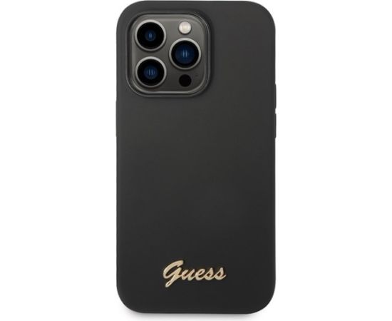 Guess GUHCP14LSLSMK Aizmugurējais Apvalks Priekš Apple iPhone 14 Pro