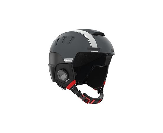 Livall RS1 Bluetooth PTT Alert SOS Ski Helmet Grey M