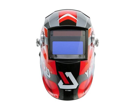 Yato YT-73921 welding mask/helmet Welding helmet with auto-darkening filter Black, Red, Silver