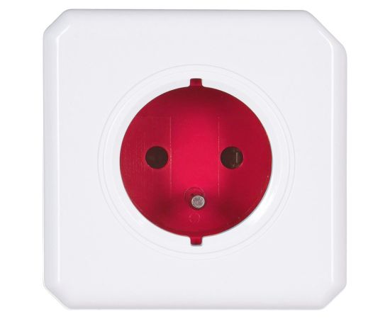 Allocacoc PowerCube Original Type E power extension 5 AC outlet(s) Indoor Red