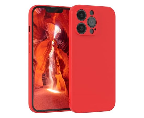 Case Liquid Silicone 1.5mm Samsung S938 S25 Ultra red