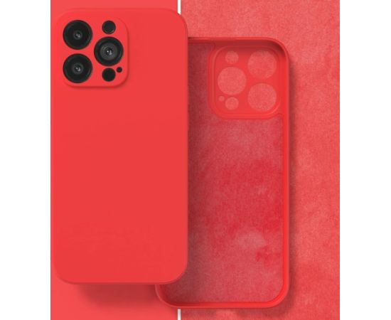 Case Liquid Silicone 1.5mm Samsung S938 S25 Ultra red