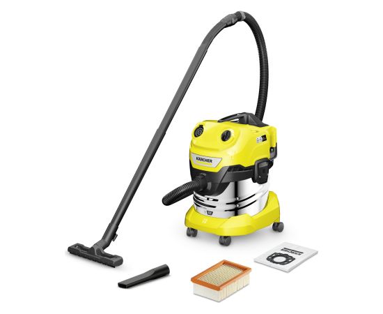 Sausās un mitrās tīrīšanas putekļsūcējs Karcher WD 4-18 S Dual