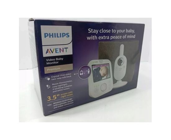 Philips AVENT Babyphone SCD892/26 Video-Babyphone Premium (SCD892/26)