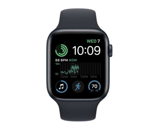 Apple Watch SE 2.gen 40mm GPS Aluminum - Midnight (Atjaunināts, stāvoklis kā jauns)