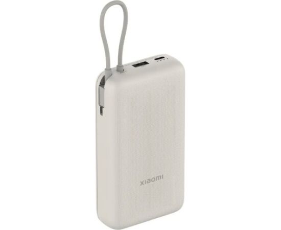 Xiaomi 33W Power Bank Ārējās uzlādes baterija (integrēts vads) 20000mAh