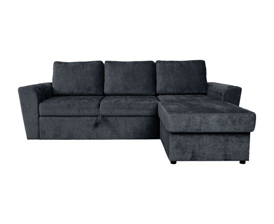 Corner sofa bed INGMAR anthracite