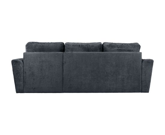 Corner sofa bed INGMAR anthracite