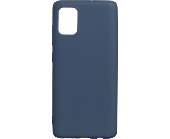 Evelatus Samsung  Galaxy A41 Nano Silicone Case Soft Touch TPU Blue