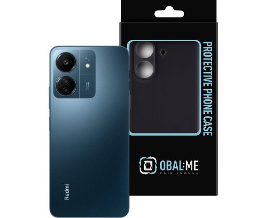 OBAL:ME Matēts TPU futrālis priekš Xiaomi Redmi 13C 4G|Poco C65 Black