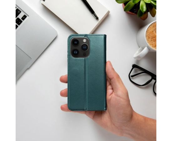 Case Smart Magnetic Xiaomi Redmi 14C/Redmi A4/Poco C75 dark green