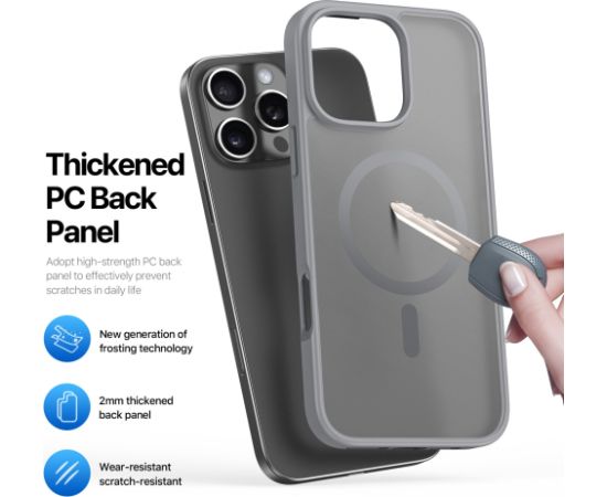 Case Dux Ducis Yind Apple iPhone 16 Pro grey