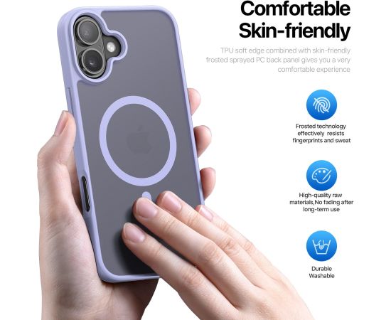 Case Dux Ducis Yind Apple iPhone 16 Plus grey