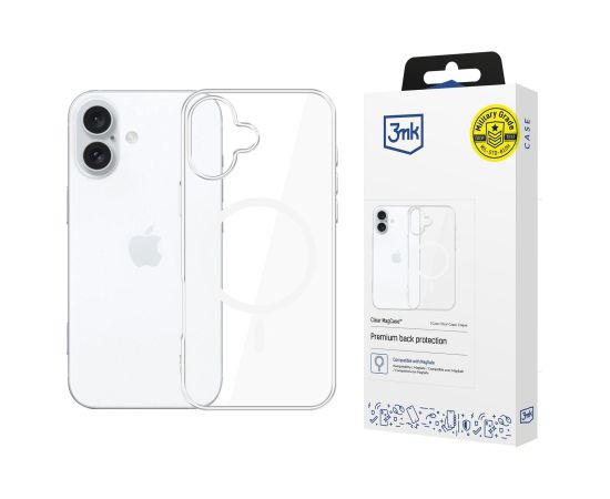 Case 3mk Clear MagCase Apple iPhone 16 Plus