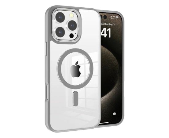 Case Premium Mag Cover Apple iPhone 15 gray